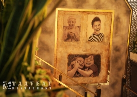 دکوراسیون و فضای رستوران تاویت