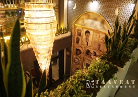 دکوراسیون و فضای رستوران تاویت