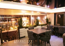 دکوراسیون و فضای رستوران تاویت