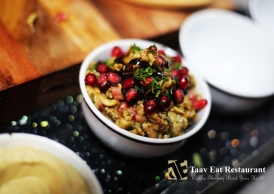 تنوع غذا در رستوان بین‌الملی تاویت