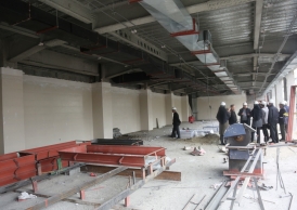 بازدید مدیرعامل هلدینگ تاو از مراحل ساخت مگالب اسفندماه 98