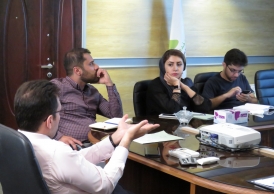 جلسات تیم رهبری پروژه مگالب