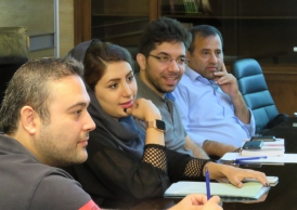 جلسات تیم رهبری پروژه مگالب