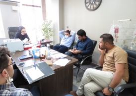جلسات تیم رهبری پروژه مگالب