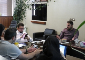 جلسات تیم رهبری پروژه مگالب