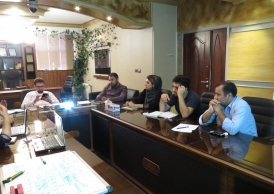 جلسات تیم رهبری پروژه مگالب
